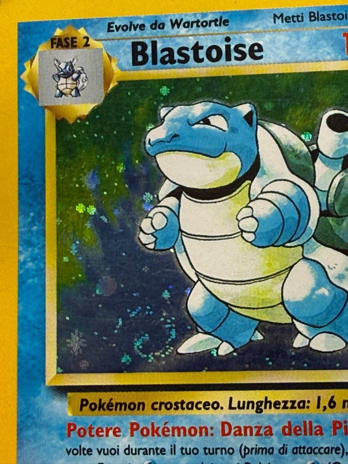 Blastoise 2/102 Holo set base 1999/2000 unlimited pokemon Italiano – Foto 2